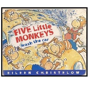 BUNDLE & SAVE🎉 Five Little Monkeys Wash the Car Board Book